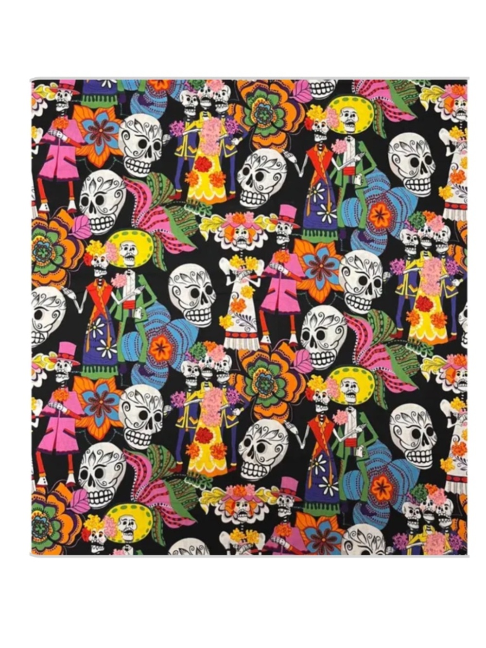 LOS NOVIOS Bride and Groom The Alexander Henry Collection. Day of the Dead